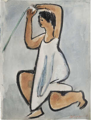 Ведерников Александр Семенович. Девушка в белом